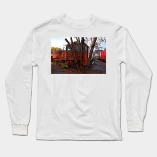 Disused loco, Romania Long Sleeve T-Shirt